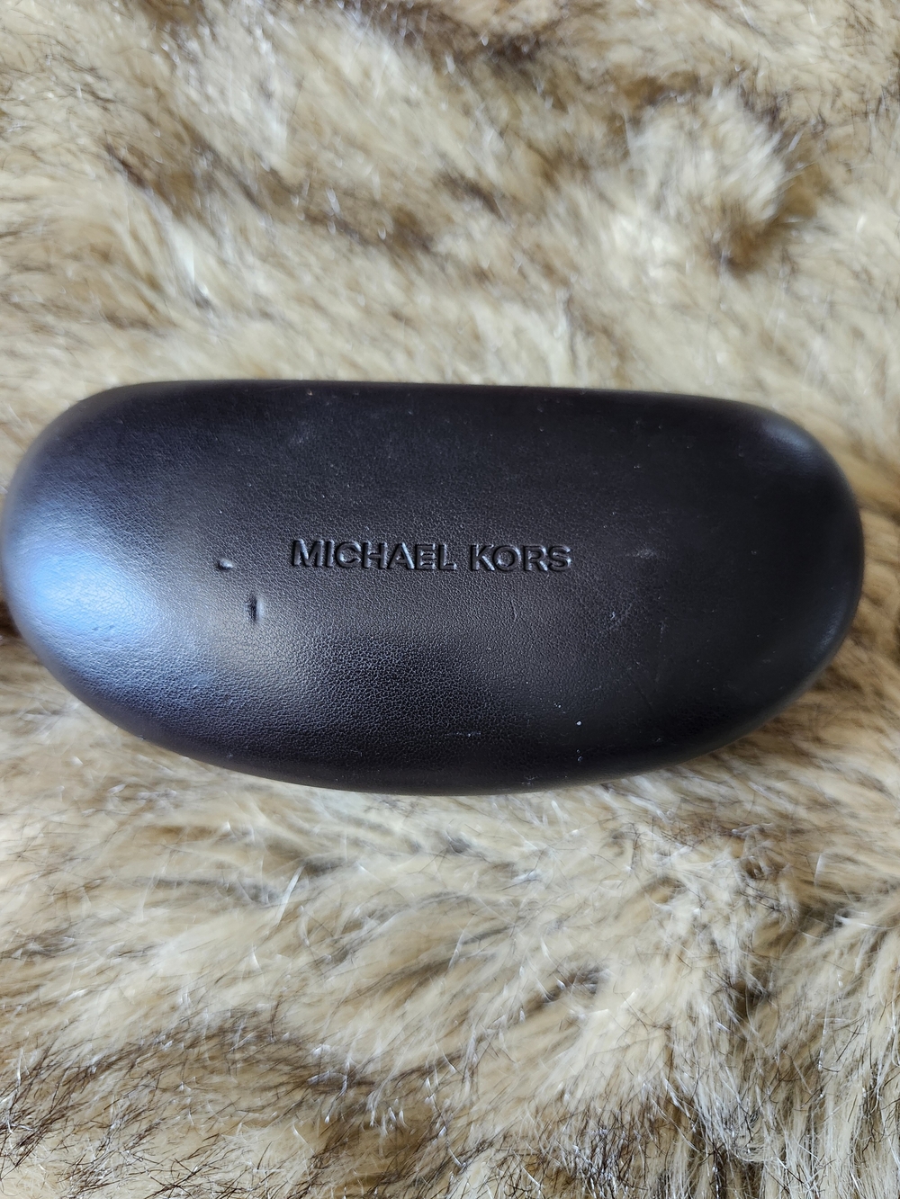 Michael Kors Brown Sunglasses Case - Protective Eyewear Accessory